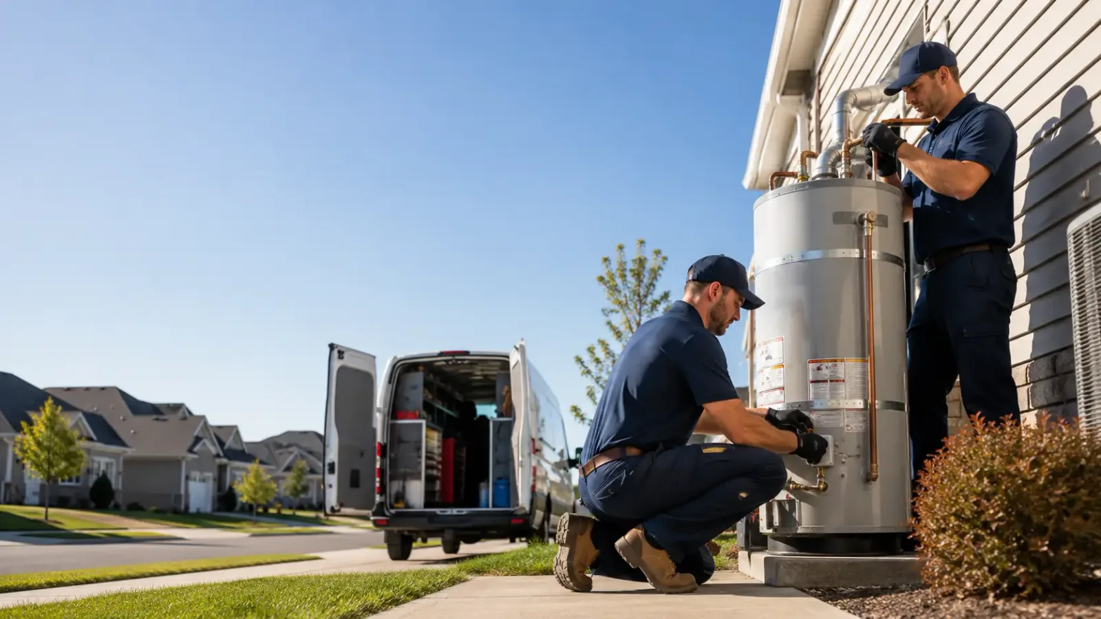 Water Heater Installation in Fond Du Lac, WI